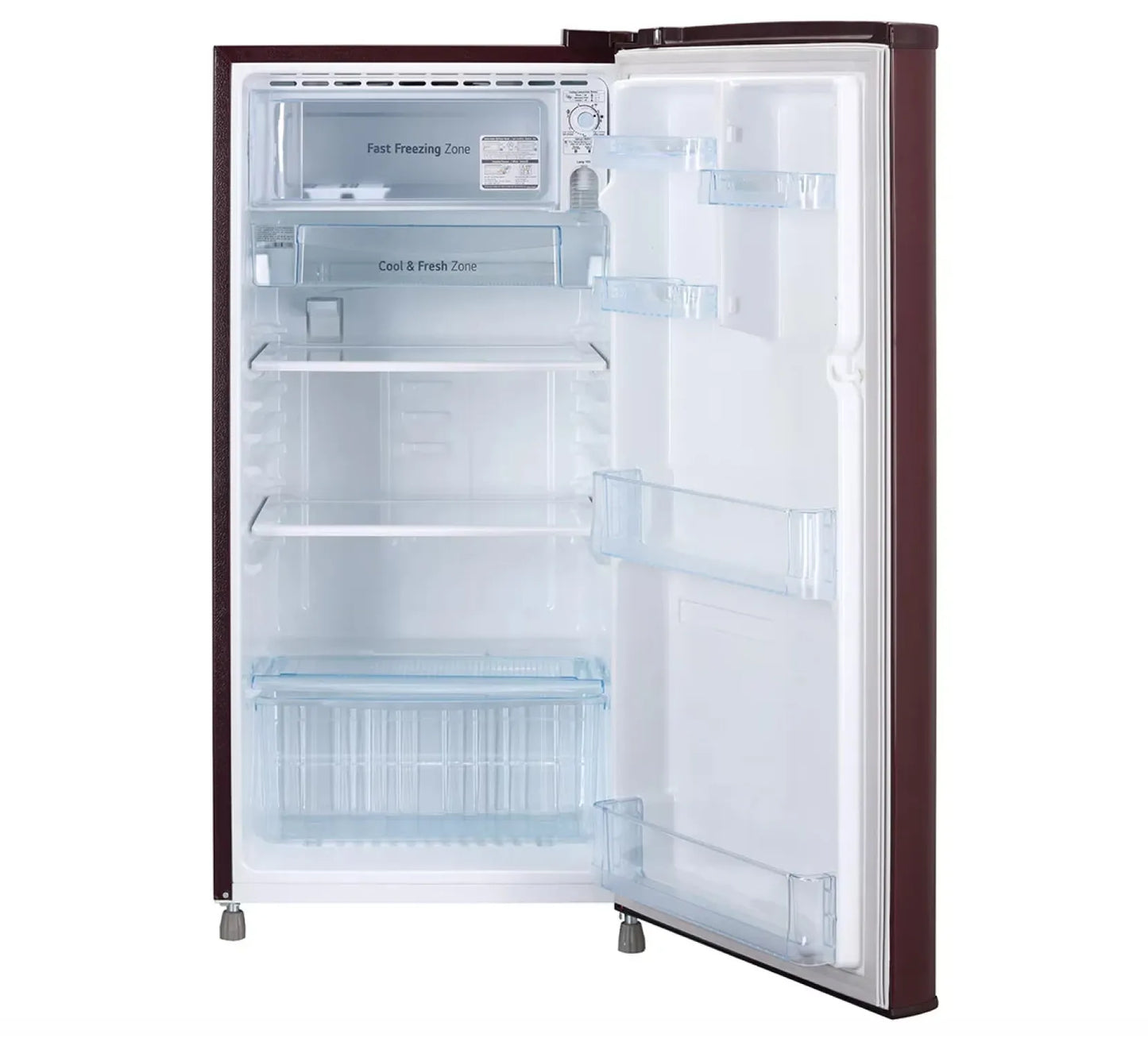 LG-GL-B199OSTB 185 Ltr, 1 Star, Scarlet Tulip Finish, Direct Cool Single Door Refrigerator