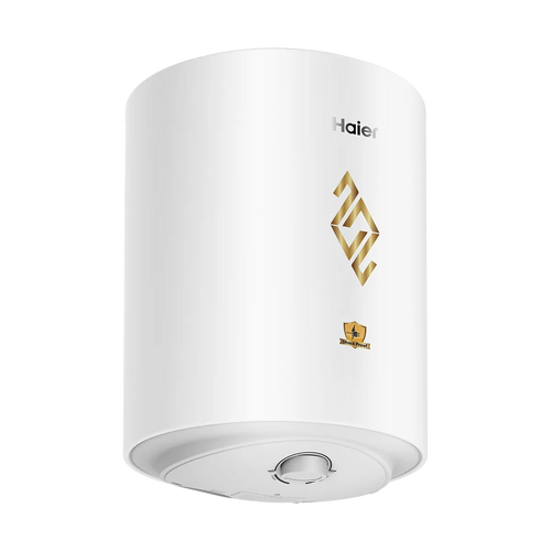 Haier-ES15V-VL-F 15L Cylindrical Water Heater - Metal 5 star
