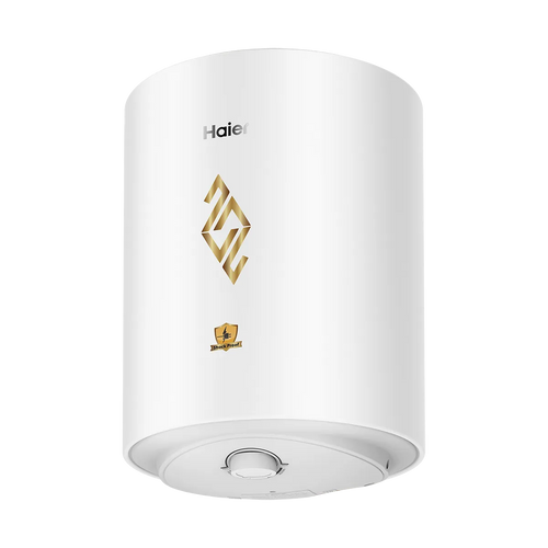 Haier-ES15V-VL-F 15L Cylindrical Water Heater - Metal 5 star