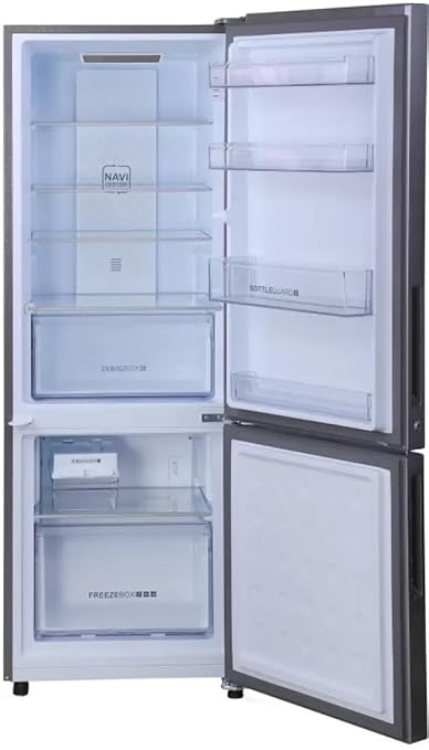 Haier-HRB-2872BMS-P 237 L, 2 Star, Bottom Mounted Frost Free Refrigerator