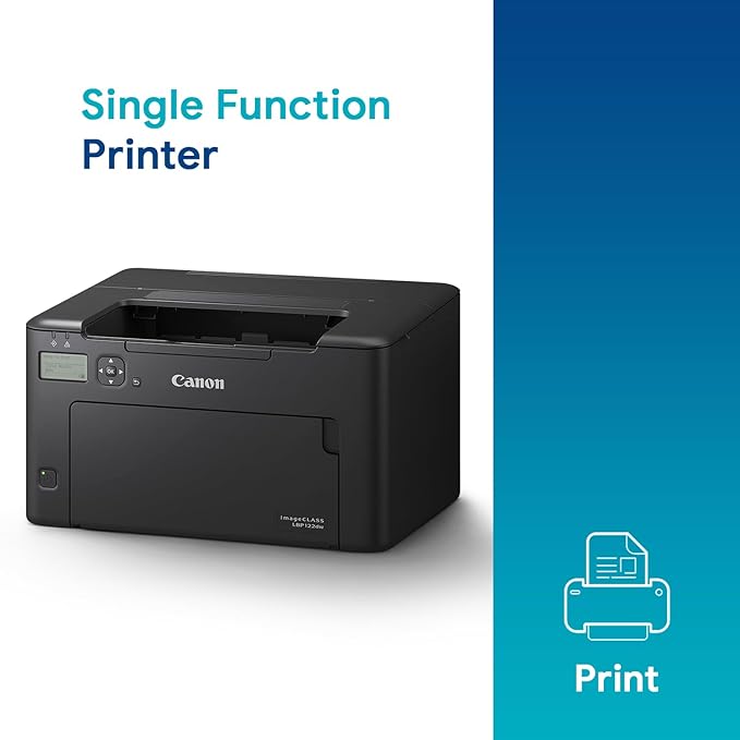 Canon imageCLASS LBP122dw Single Function WiFi Laser Printer with Auto Duplex