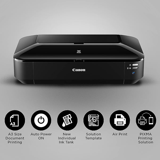 Canon Pixma iX6870 Single Function Inkjet Printer (Black)