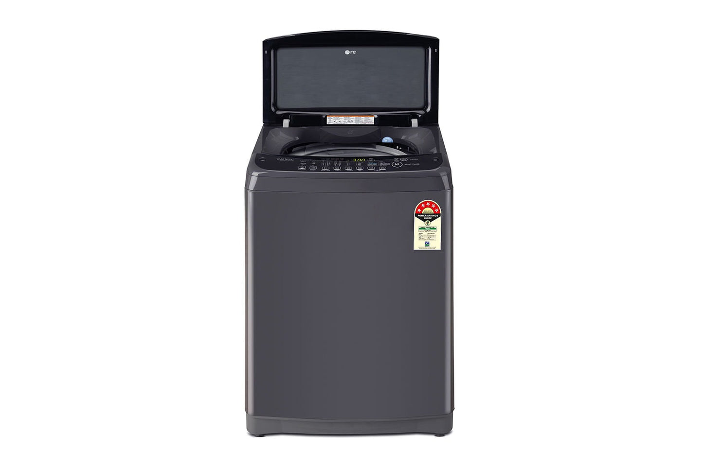 LG-T10SJMB1Z 10 Kg 5 Star Inverter Turbo Drum Fully Automatic Top Loading Washing Machine ( Jet Spray+, Smart Closing Door, Middle Black)