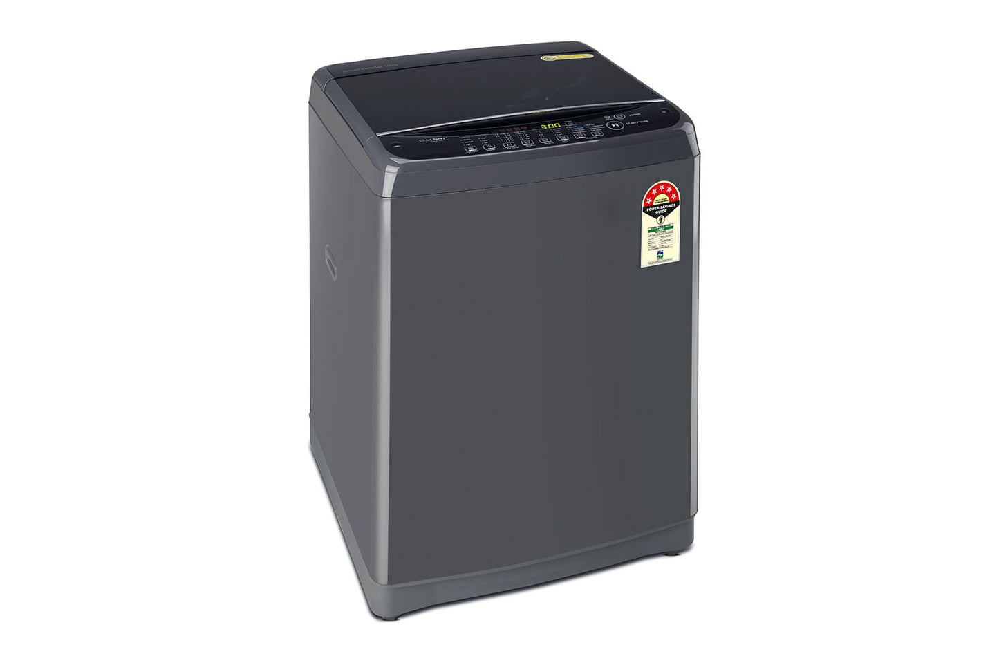 LG-T10SJMB1Z 10 Kg 5 Star Inverter Turbo Drum Fully Automatic Top Loading Washing Machine ( Jet Spray+, Smart Closing Door, Middle Black)