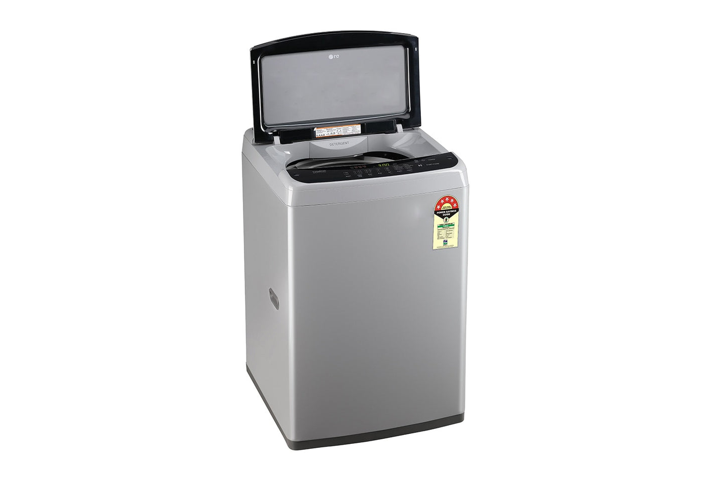LG-T80SPSF2Z 8.0 Kg 5 Star Smart Inverter Fully-Automatic Top Loading Washing Machine , Middle Free Silver, Turbodrum), 8 Kg