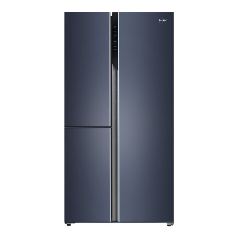 Haier HRT-683GKU 598L, Graphite Black Finish, 3 Door Side by side Refrigerator