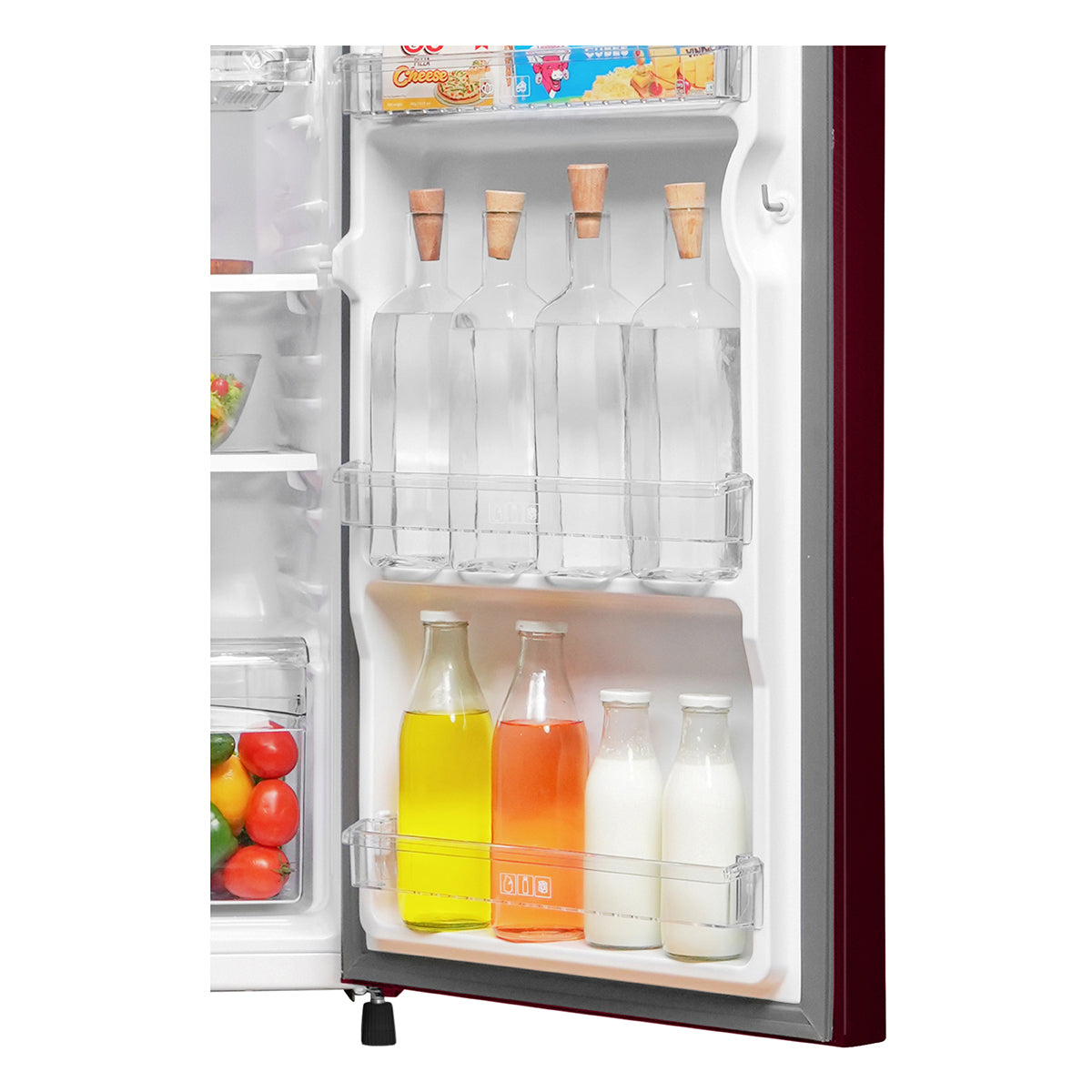 Haier-HRD-2102CRN-P 190 L,Direct Cool Single Door Refrigerator