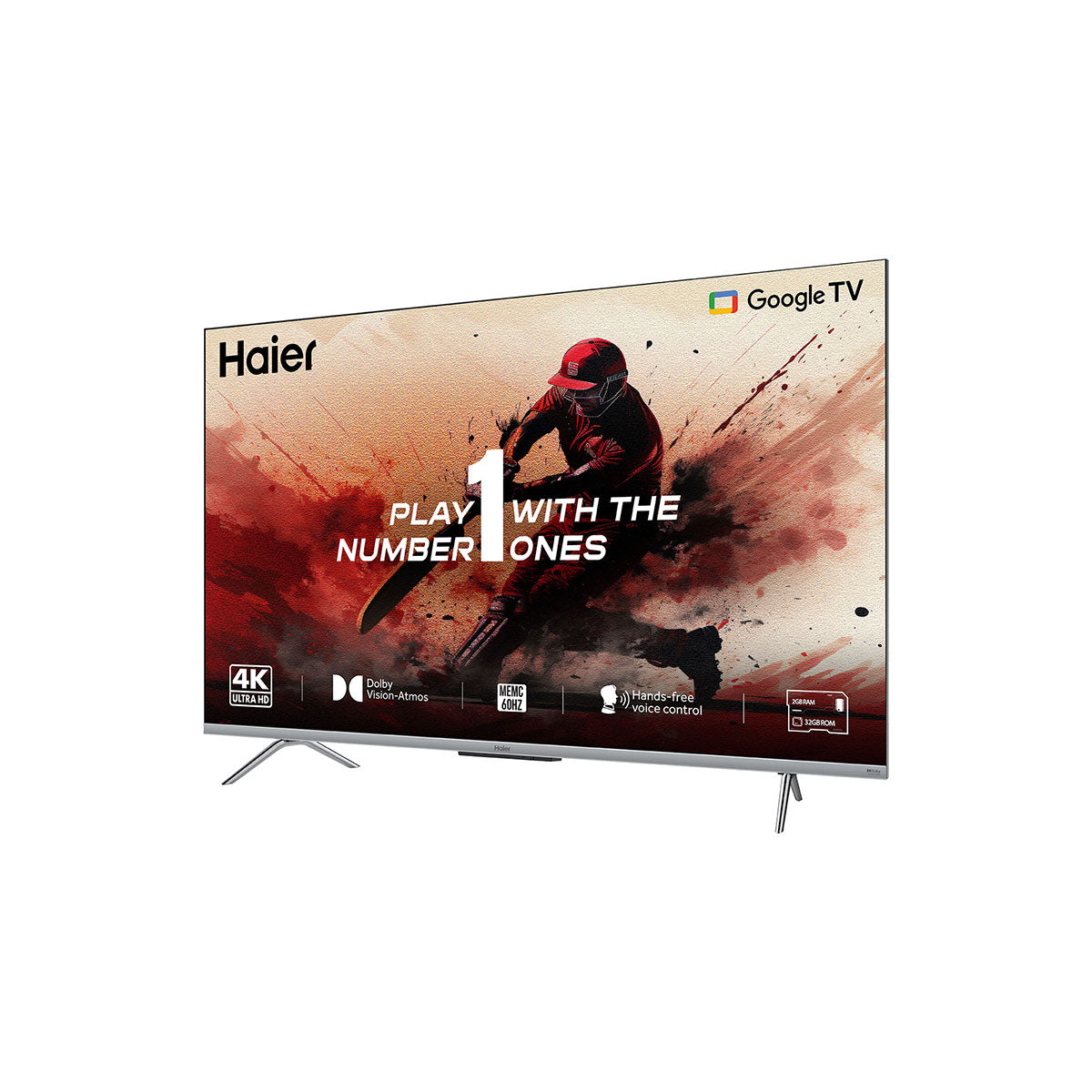 Haier 55P7GT 4K Smart Google TV 55 Inch With Hands Free Voice Control