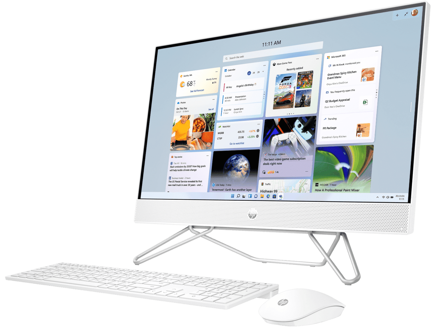 HP 60.5 cm (23.8) All-in-One Desktop PC 24-cb1901in