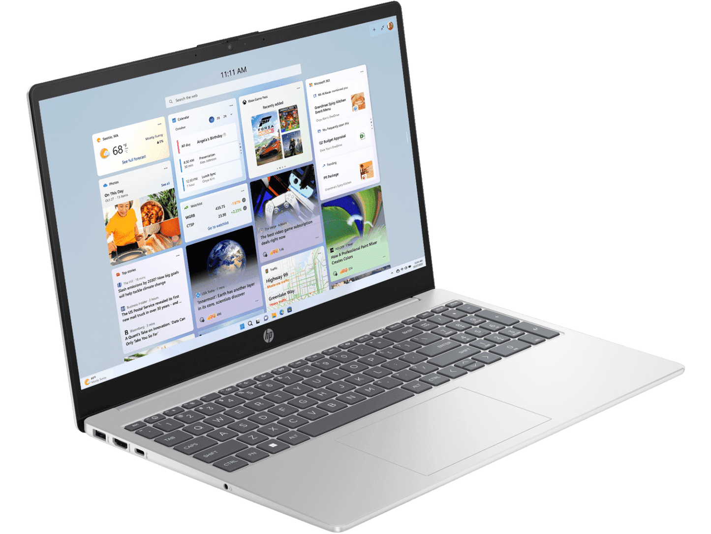 HP Laptop 39.6 cm (15.6) 15-fd0070TU, Silver