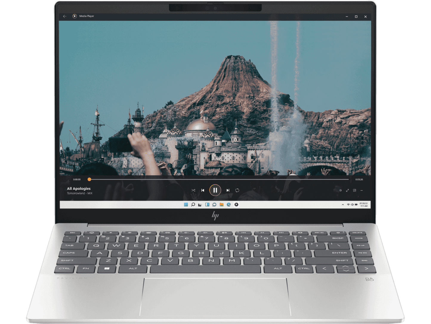 HP Pavilion Plus 35.6 cm (14) Laptop 14-ew0116TU, Silver