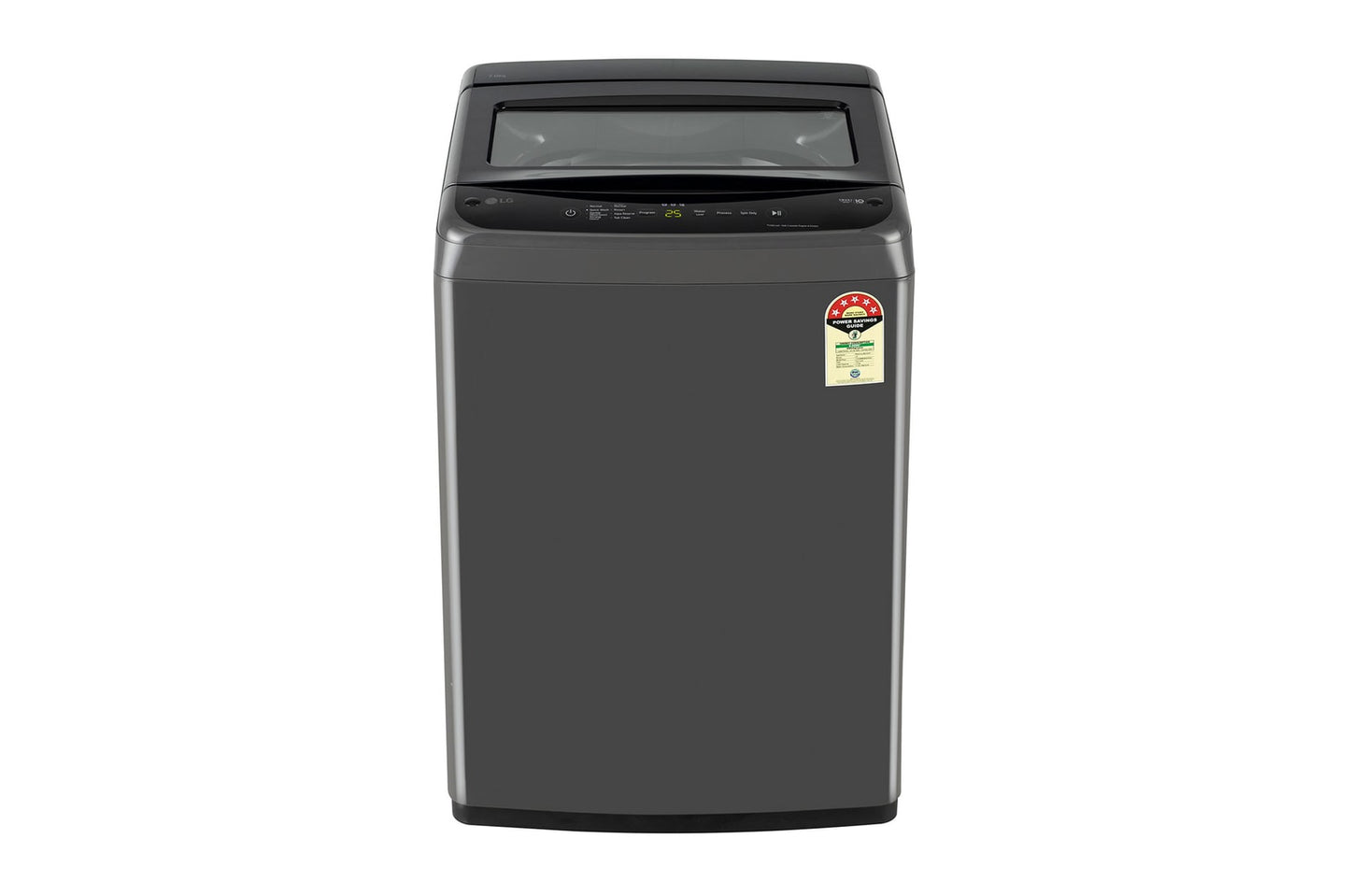 LG-T70VBMB4ZD 7 Kg Top Load Washing Machine, Smart Inverter Motor, Middle Black