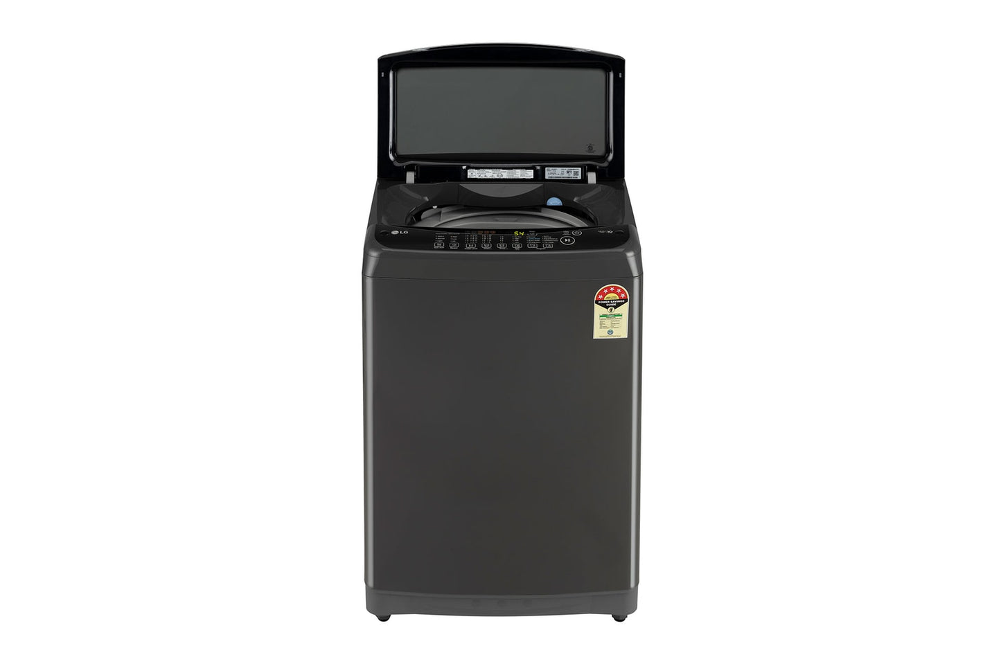 LG-T12SJMB1Z 12Kg Top Load Washing Machine, Smart Inverter Motor, Middle Black