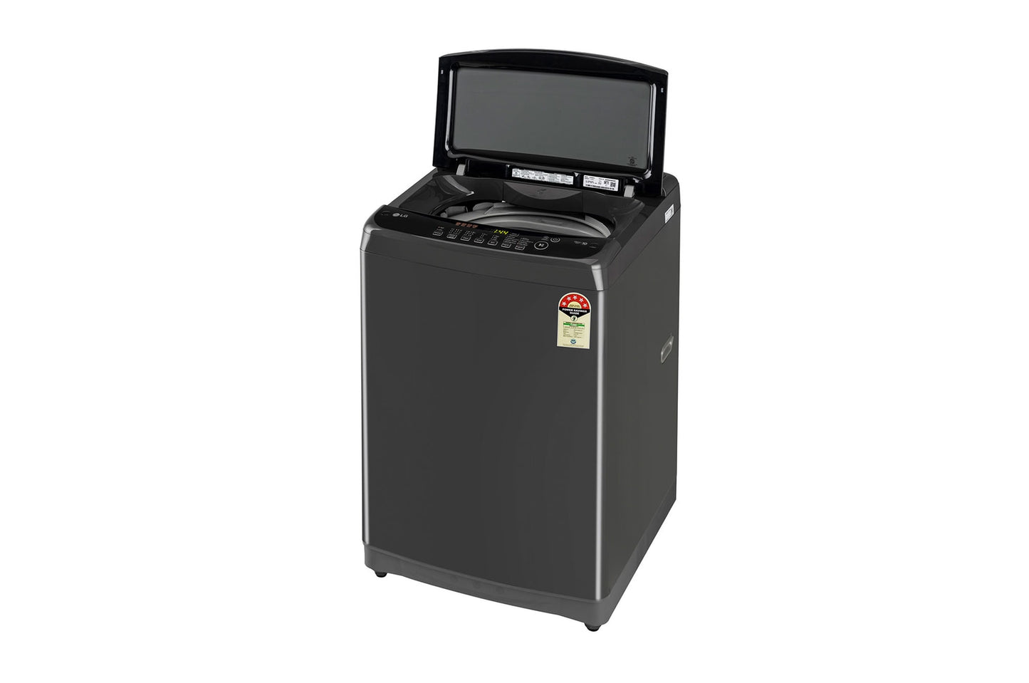 LG-T80SPMB1Z 8Kg Top Load Washing Machine, Smart Inverter Motor, Middle Black