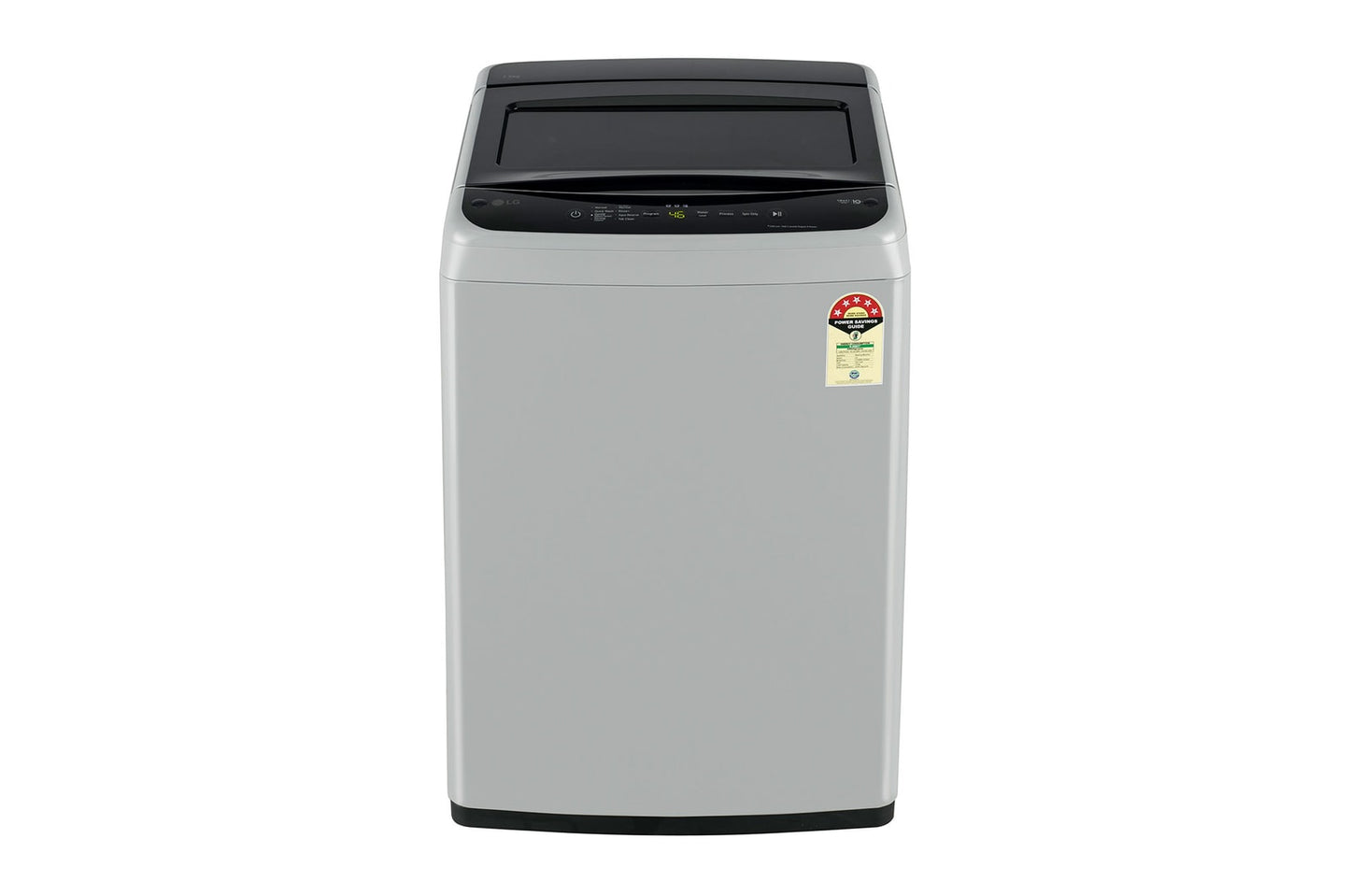 LG-T75VBSF1Z 7.5 Kg Top Load Washing Machine, Smart Inverter Motor, Middle Free Silver