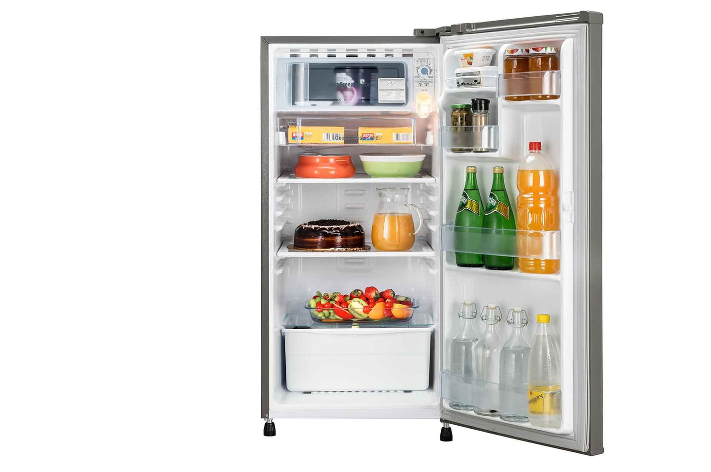 LG-GL-B181OGXB 180L, 1 Star, Dim Gray Finish, Direct Cool Single Door Refrigerator