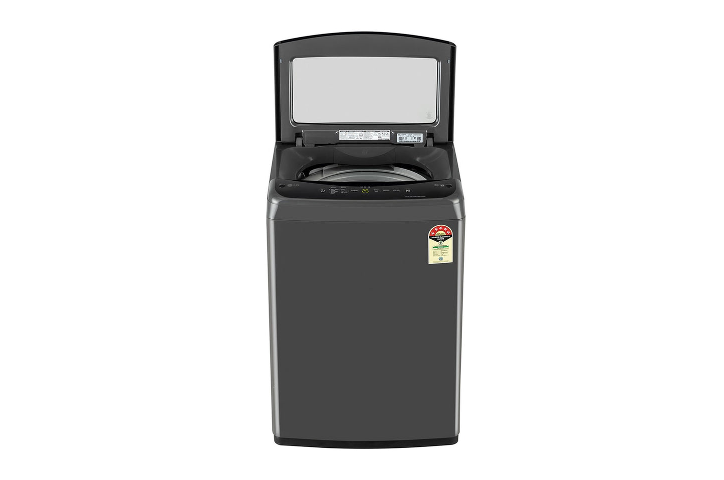 LG-T70VBMB4ZD 7 Kg Top Load Washing Machine, Smart Inverter Motor, Middle Black