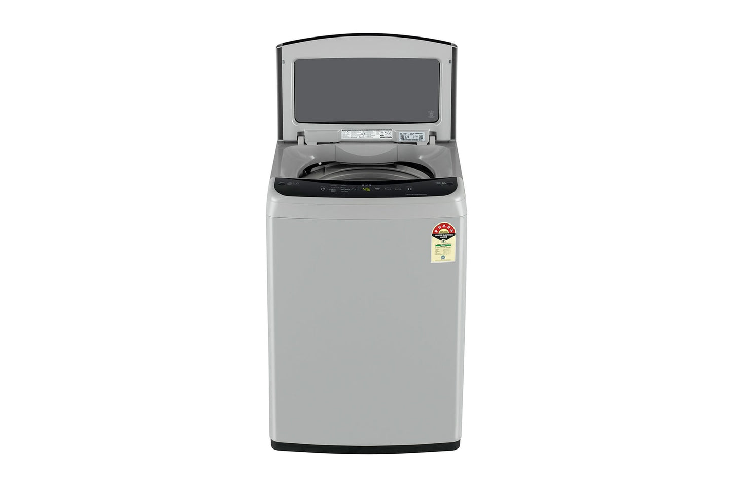 LG-T75VBSF1Z 7.5 Kg Top Load Washing Machine, Smart Inverter Motor, Middle Free Silver