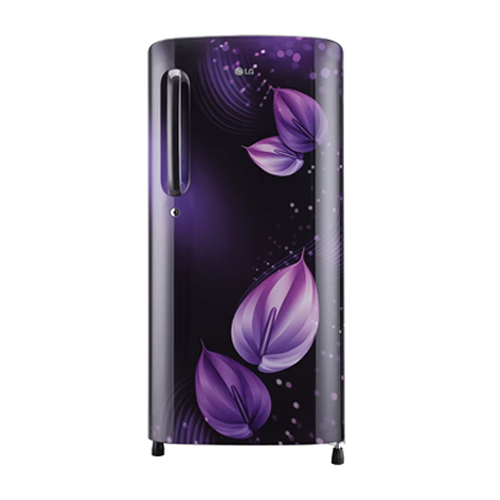 GL-B201APVD-LG 185 L Direct Cool Single Door 3 Star Refrigerator with Moist 'N' Fresh ( Purple Victoria )