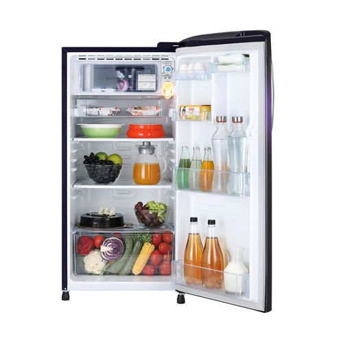 GL-B201APVD-LG 185 L Direct Cool Single Door 3 Star Refrigerator with Moist 'N' Fresh ( Purple Victoria )
