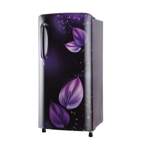GL-B201APVD-LG 185 L Direct Cool Single Door 3 Star Refrigerator with Moist 'N' Fresh ( Purple Victoria )