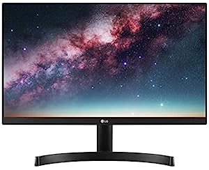 22MK600M - LG 21.5 Inch (54.61 Cm) Full Hd 1920 X 1080 Pixels Slim IPS Panel LCD Monitor, Hdmi X 2 & Vga Port,