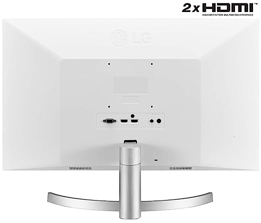 27ML600-LG Full Hd 27 Inch (69 Cm) LCD 1920 X 1080 Pixels IPS Monitor 3 Side Borderless Design - Dual Hdmi & Vga Port - Reader Mode and Flicker