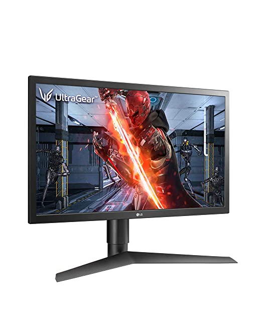 24GL650F-LG Ultragear 24 Inches (60.96 cm) 144Hz, Native 1ms Full HD Gaming LCD Monitor 1920 x 1080 Pixels with Radeon Free Sync