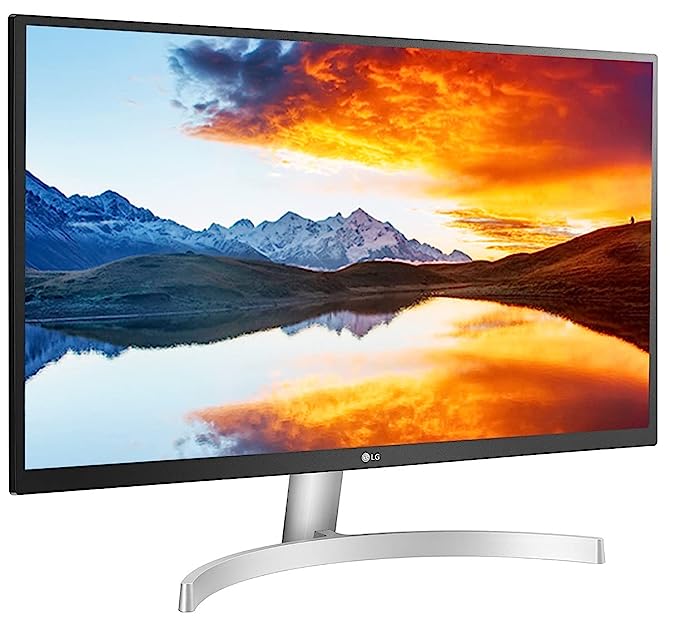 27UL500-LG 68.58 cm (27 inch) 4K-UHD (3840 x 2160) HDR 10 Monitor (Gaming & Design) with IPS Panel, HDMI x 2, Display Port,