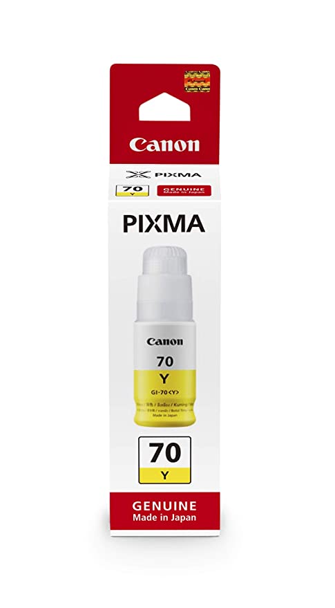 Canon GI-70 C Ink Bottle Cyan,Magenta,Yellow