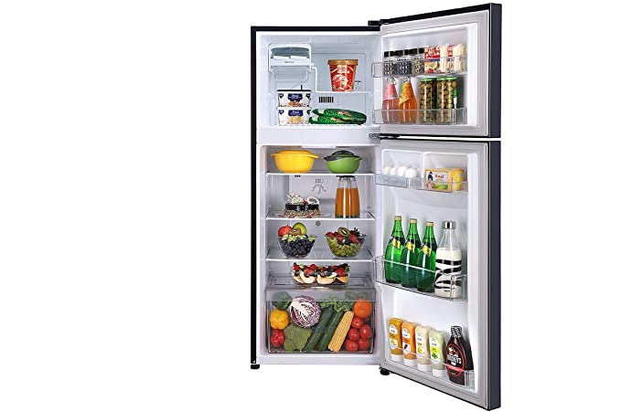 GL-N292BPGY-LG 260 Liters 2 Star Double Door Refrigerator (Purple Glow)