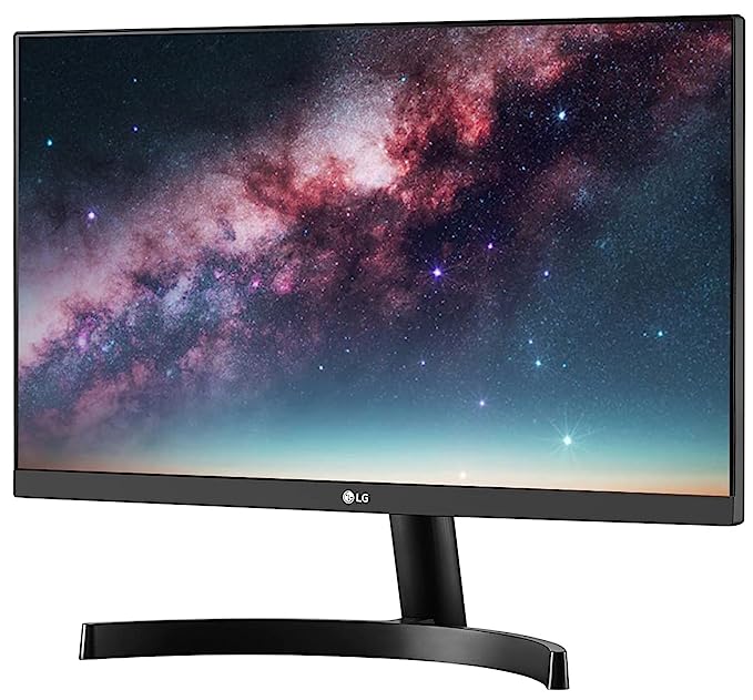 22MK600M - LG 21.5 Inch (54.61 Cm) Full Hd 1920 X 1080 Pixels Slim IPS Panel LCD Monitor, Hdmi X 2 & Vga Port,