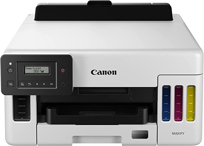 Canon MAXIFY GX5070 - A4 Wi-Fi Refillable Ink Tank Business Duplex Printer. Wi-Fi & Wi-Fi Direct, Apple Airprint™ and Mopria™