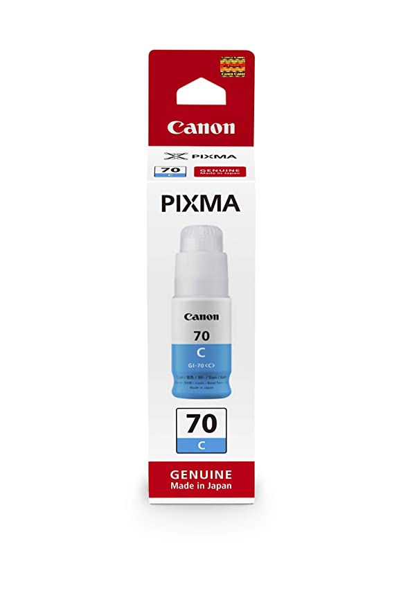 Canon GI-70 C Ink Bottle Cyan,Magenta,Yellow