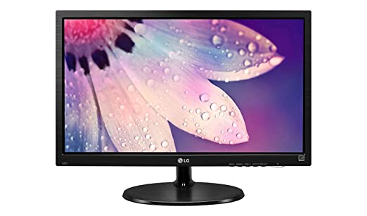 LG 19M38Ab 19-Inch (47 Cm) Led 1366 X 768 Pixels Hd Ready Monitor, Tn Panel With Vga Port (Black)