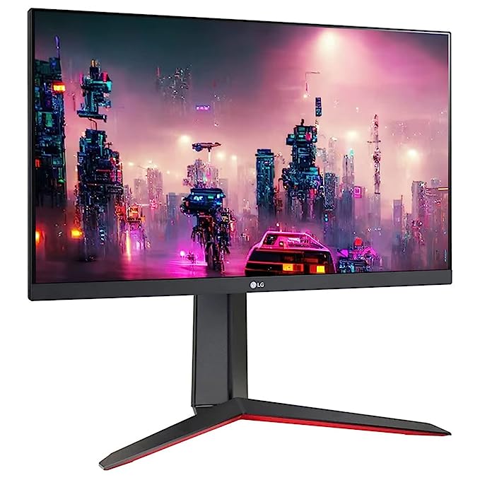 24GN650-LG Ultragear Gaming 24 Inch (60 Cm) LCD 1920 x 1080 Pixels IPS Full Hd - 144Hz, 1Ms, G-Sync Compatible, Freesync Premium