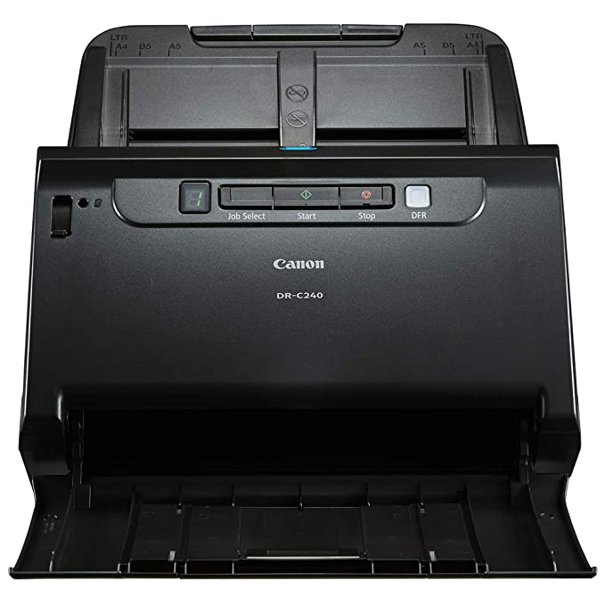 Canon DR-C240 Document Scanner Black and White