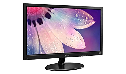 LG 19M38Ab 19-Inch (47 Cm) Led 1366 X 768 Pixels Hd Ready Monitor, Tn Panel With Vga Port (Black)