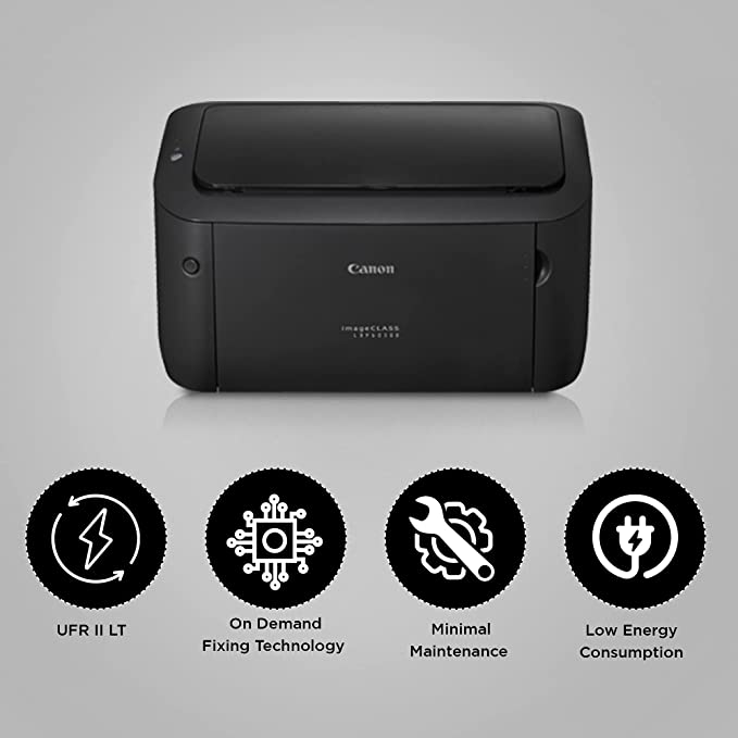 Canon imageCLASS LBP6030B Single-Function Laser Monochrome Printer (Black), Standard