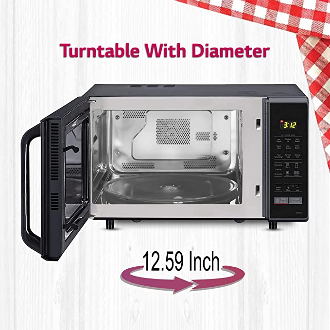 MC2846BG-LG 28 L Convection Microwave Oven (Black)