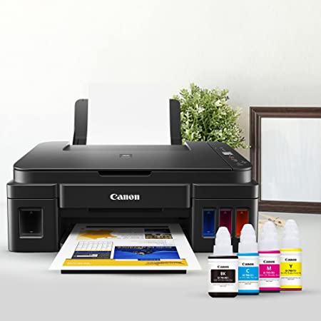 Canon Pixma G2010 All-in-One Ink Tank Colour Printer (Black)