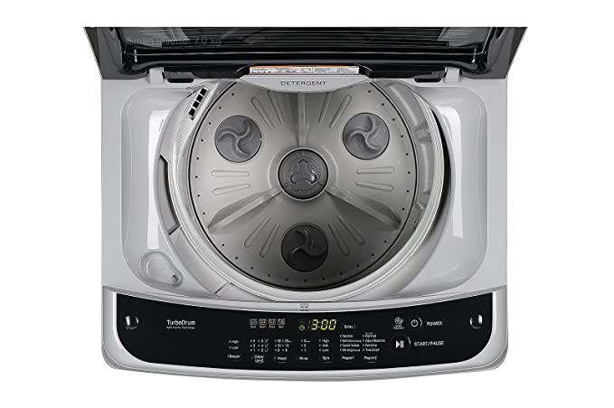 T70SPSF1ZA-LG 7.0kg, 5 Star, Smart Inverter Technology 5 Star Rating| Smart Inverter Technology| TurboDrum™| Waterfall Circulation| Smart Filter™