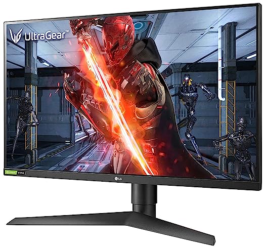 27GL650F (Black) - LG Ultragear 69 cm (27-inch) IPS FHD, G-Sync Compatible, HDR 10, Gaming Monitor with Display Port, HDMI