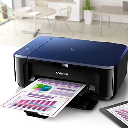 Canon E560 Multifunction Wireless Ink Efficient Colour Printer with Auto-Duplex Printing