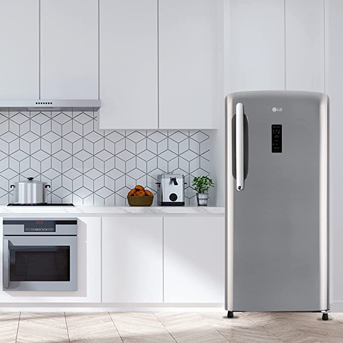 GL-B211CPZY -LG 204 L 4 Star Direct-Cool Smart Inverter Compressor Single Door Refrigerator ( Ruby Regal, Smart Connect)