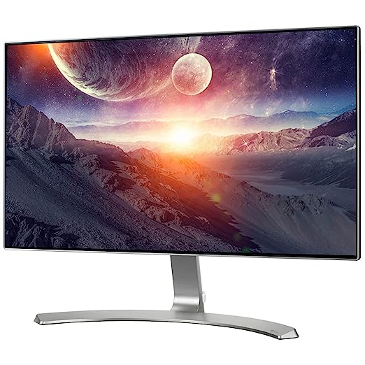 24MP88HV-LG 23.8 inch (60.45 cm) Borderless LED 1920x1080 Pixels Monitor - Full HD, IPS Panel with VGA, HDMI, Audio in/Out Ports