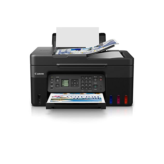 Canon PIXMA G4770 All-in-one (Print, Scan, Copy) Wireless Inktank Printer with ADF and Fax