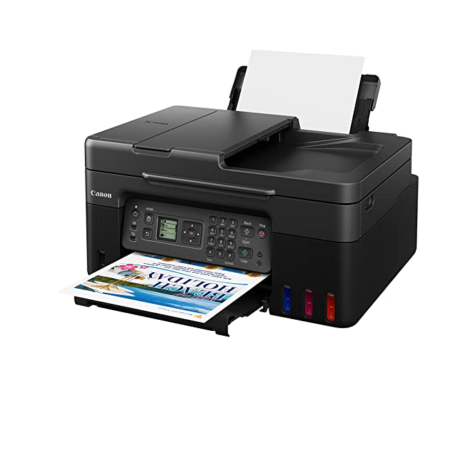 Canon PIXMA G4770 All-in-one (Print, Scan, Copy) Wireless Inktank Printer with ADF and Fax