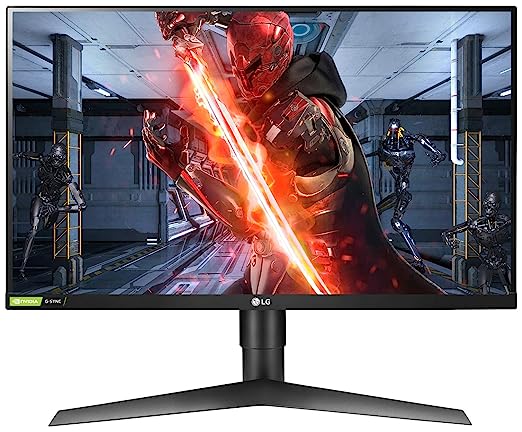 27GL650F (Black) - LG Ultragear 69 cm (27-inch) IPS FHD, G-Sync Compatible, HDR 10, Gaming Monitor with Display Port, HDMI