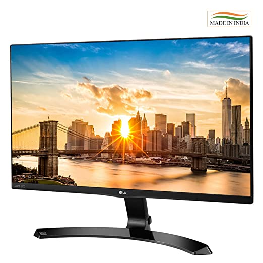 22MP68VQ-LG 22 Inch (55 Cm) LCD 1920 X 1080 Pixels IPS Monitor - Full Hd, with Vga, Hdmi, Dvi, Audio Out Ports (Black)